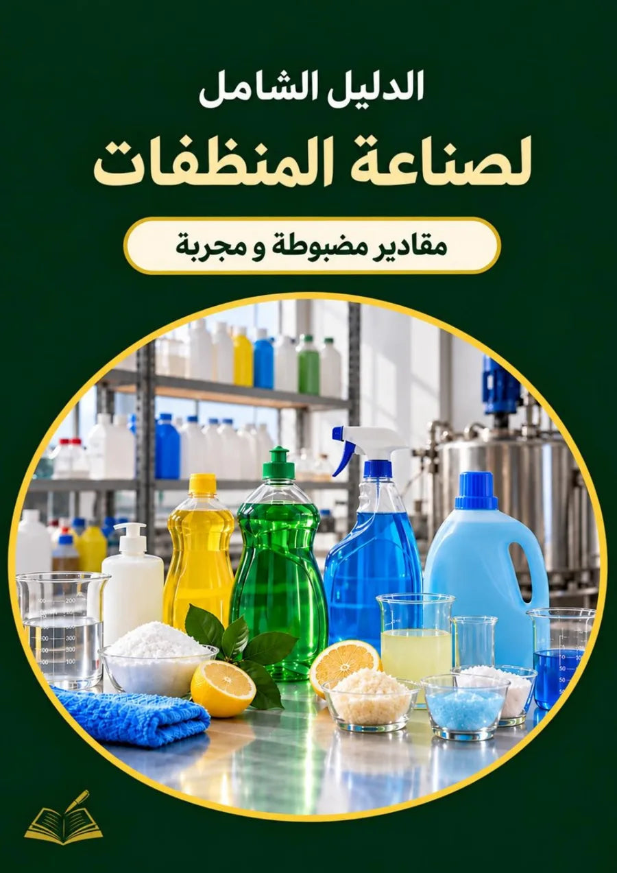 الدليل الشامل لصناعة المنظفات