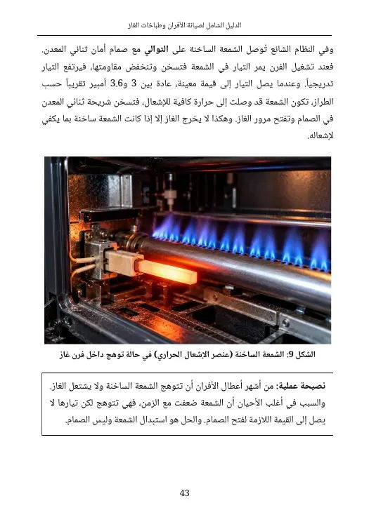 الدليل الشامل لصيانة الأفران وطباخات الغاز