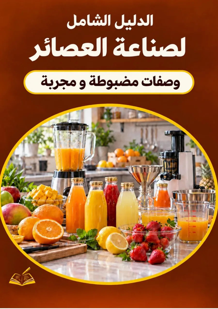 الدليل الشامل لصناعة العصائر