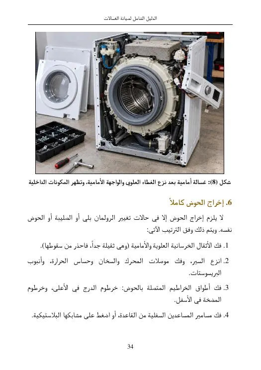 الدليل الشامل لصيانة الغسالات