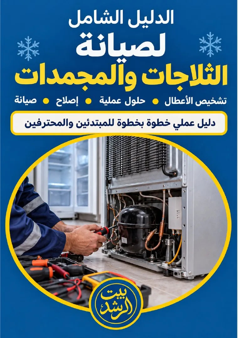 الدليل الشامل لصيانة الثلاجات والمجمدات